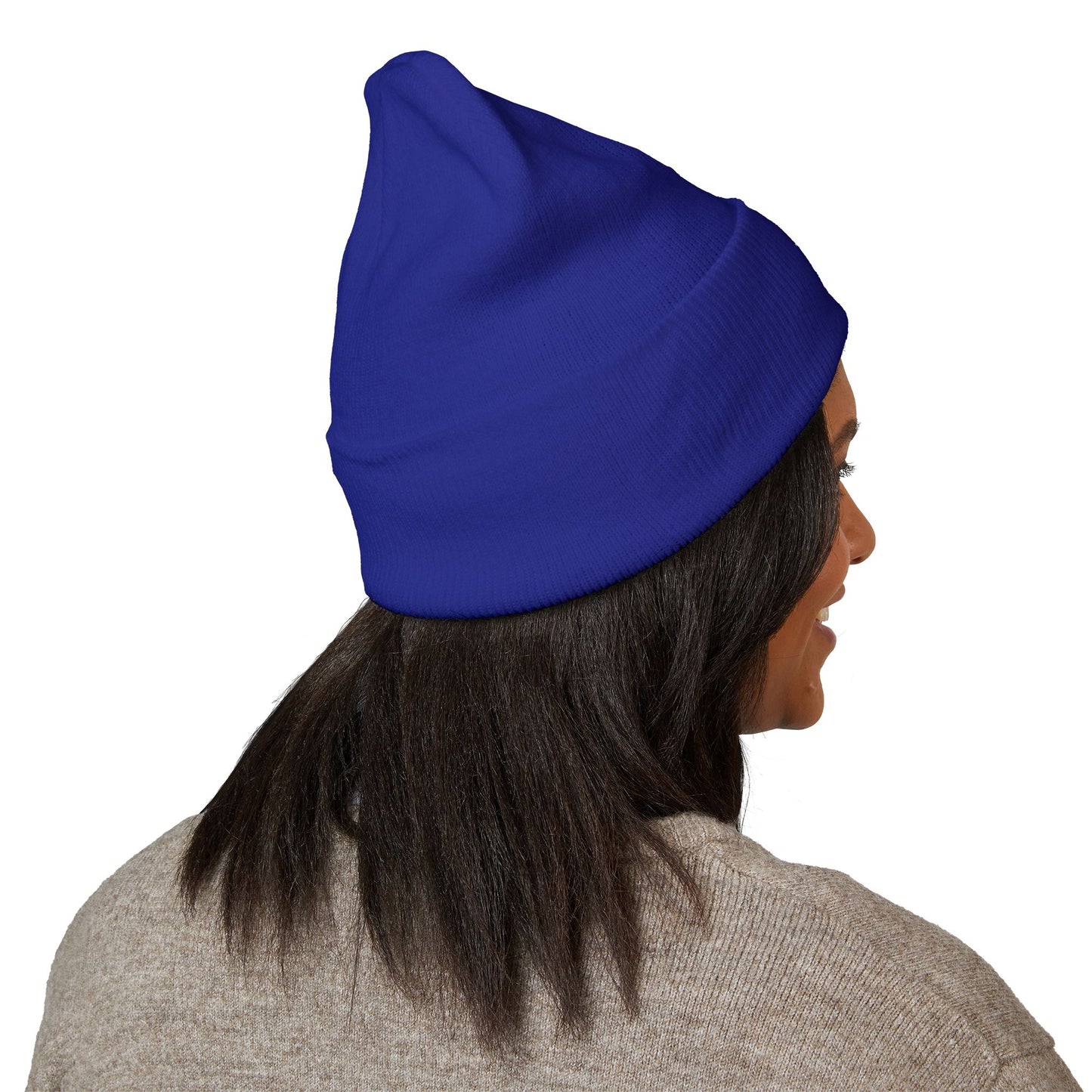 Embroidered Cross Beanie — Psalm Sundays
