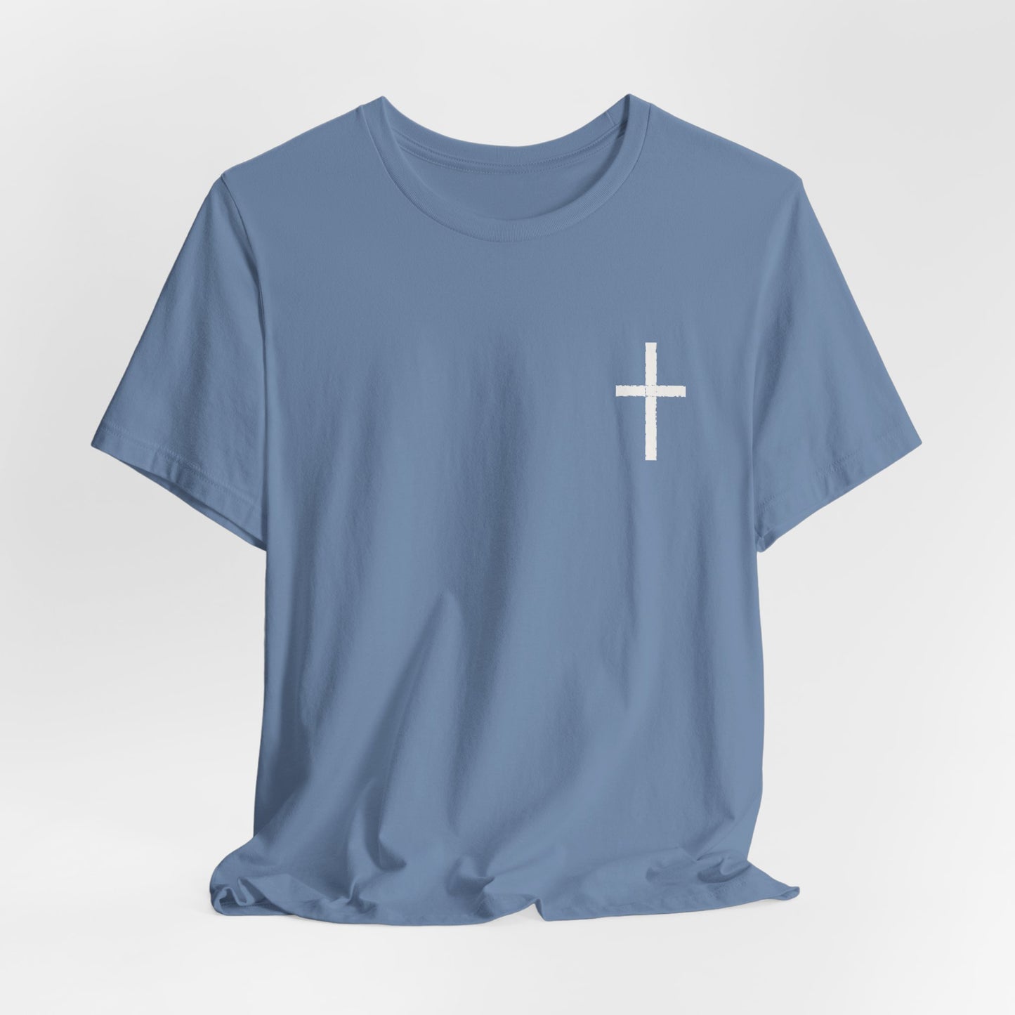 Cross in Chalk — Christian Graphic Tee