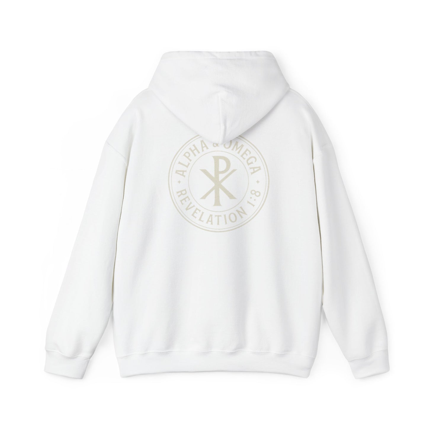 Alpha & Omega — Revelation 1:8 Hoodie