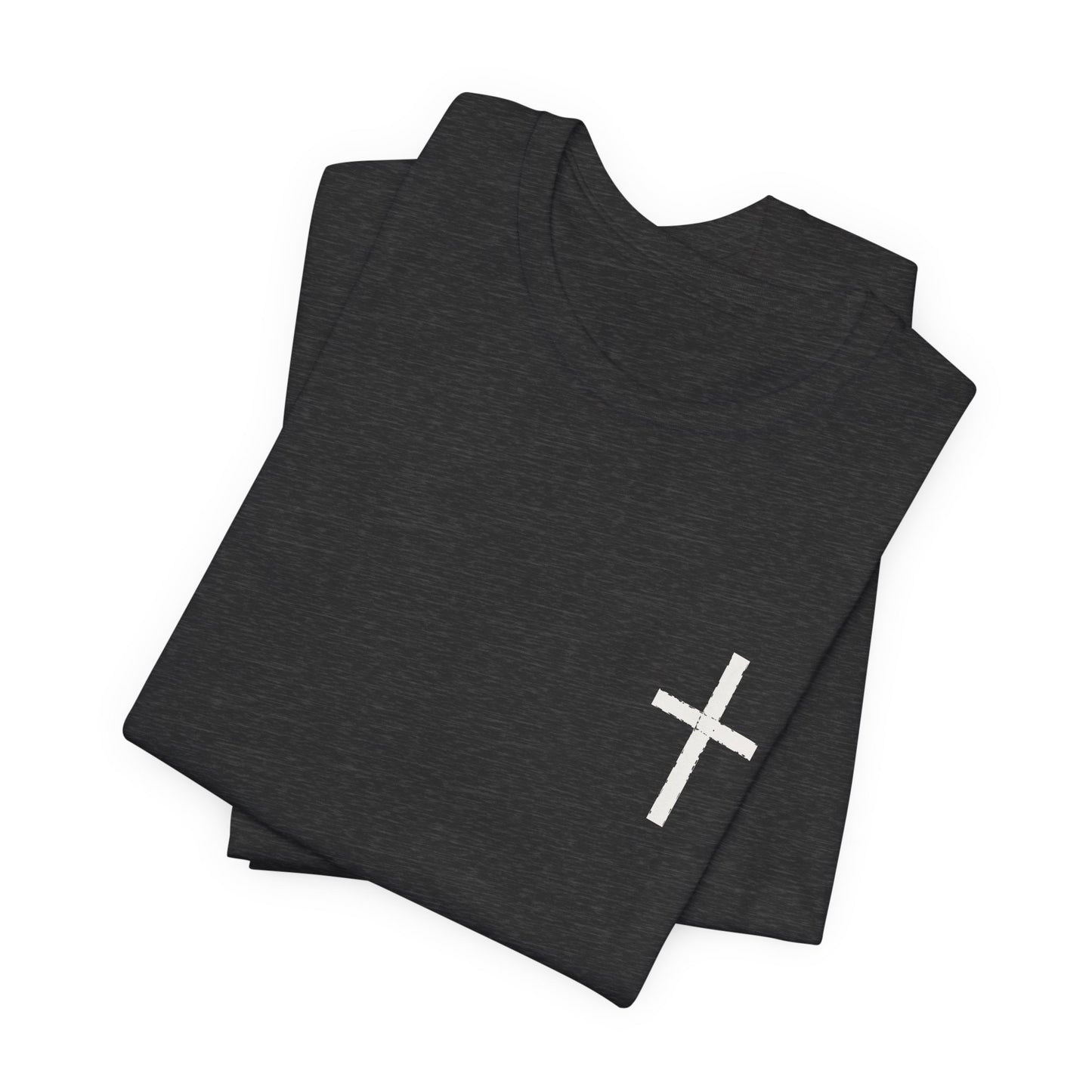 Cross in Chalk — Christian Graphic Tee