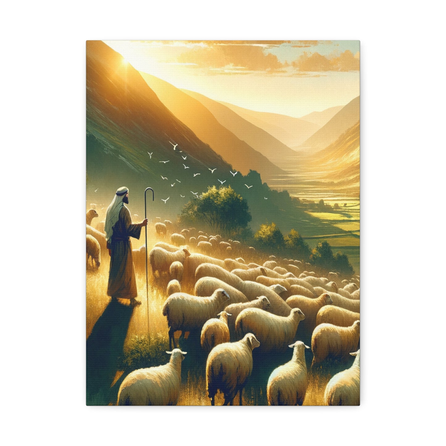 The Lord Is My Shepherd Canvas