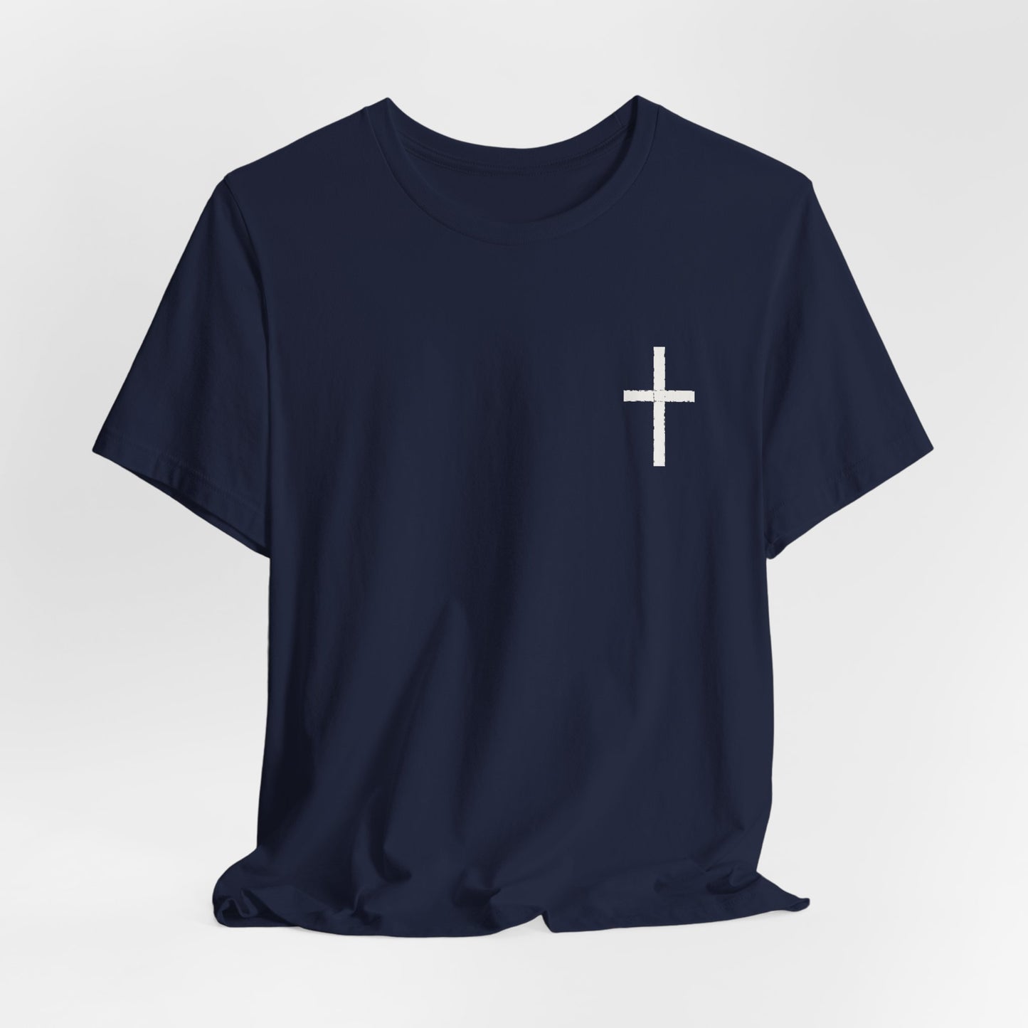 Cross in Chalk — Christian Graphic Tee