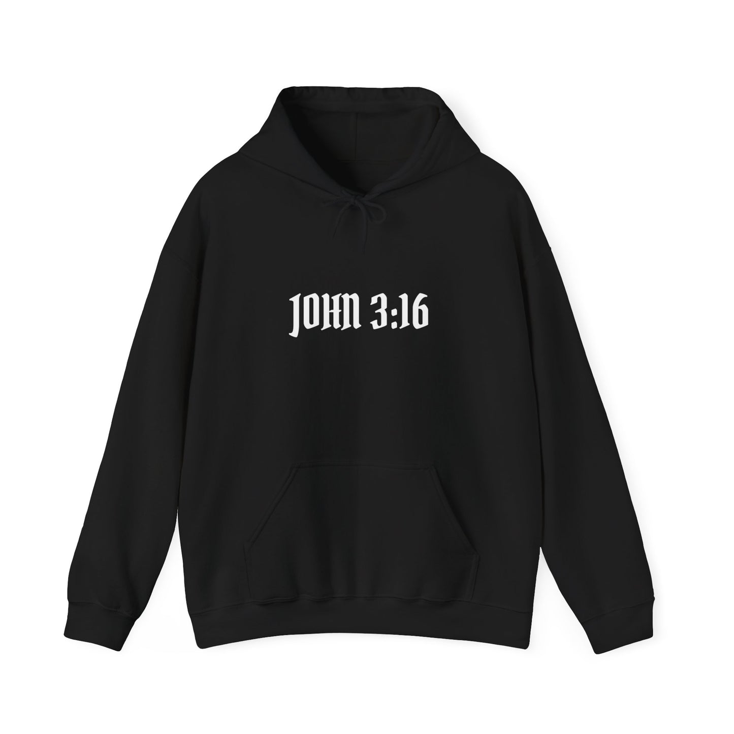 Sacred Heart Hoodie - John 3:16 Christian Hoodie