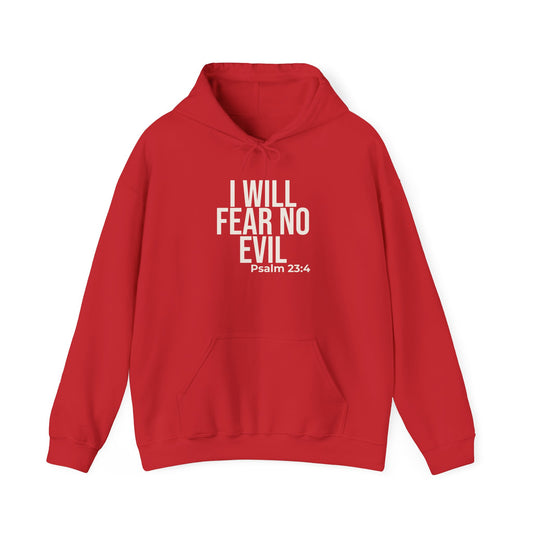 I Will Fear No Evil — Psalm 23:4 Hoodie