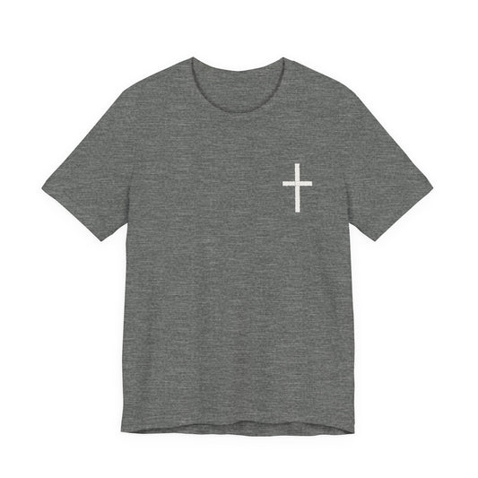 Cross in Chalk — Christian Graphic Tee