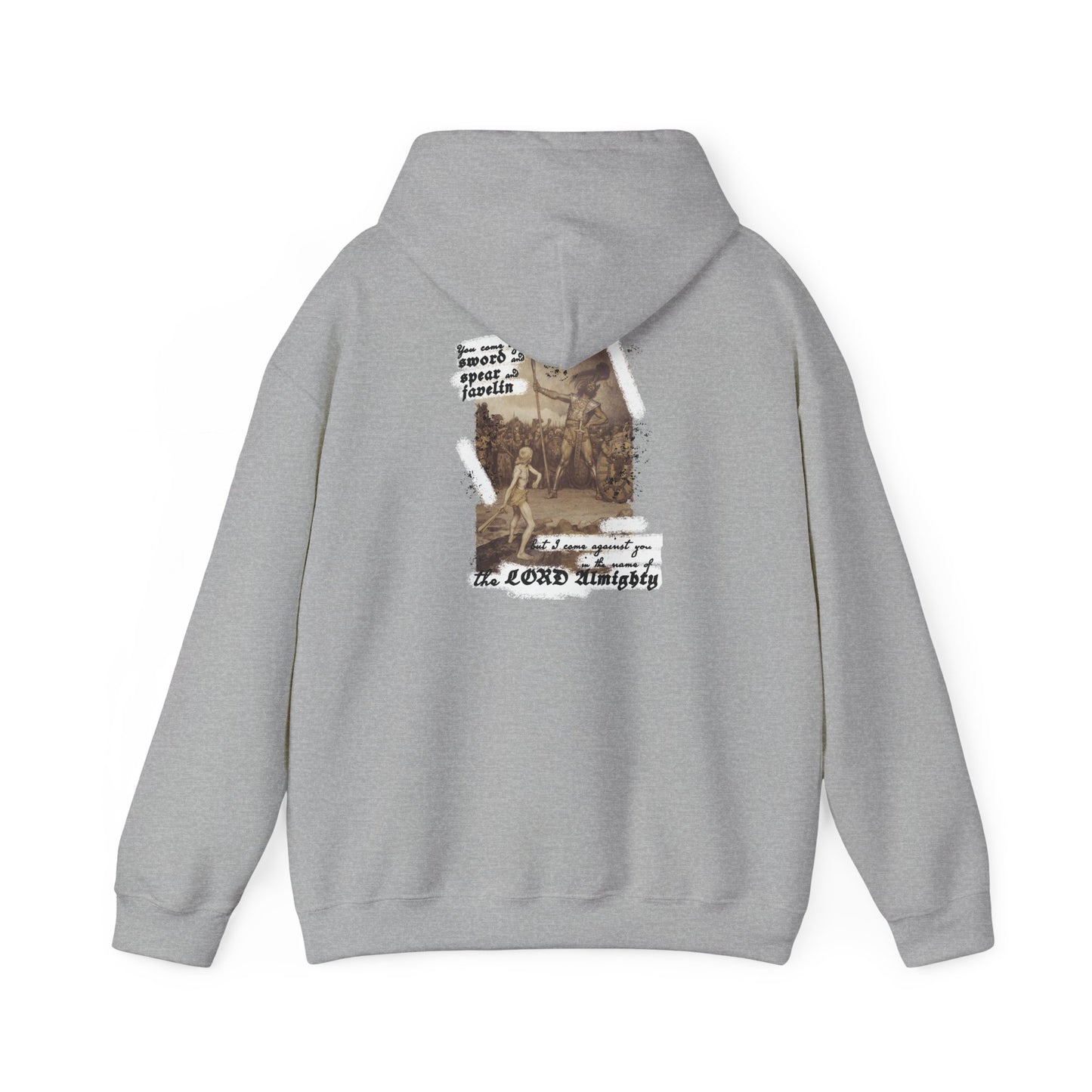 David's Victory — 1 Samuel 17:45 Hoodie