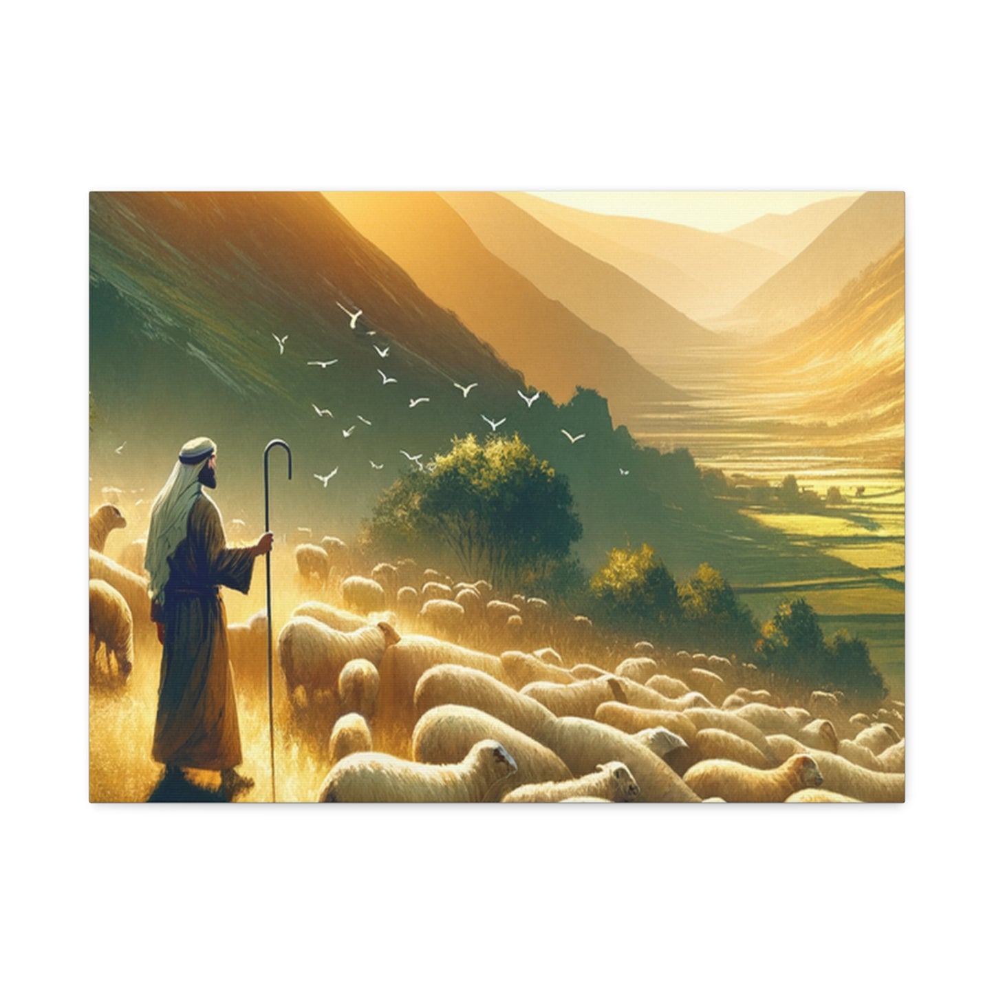 The Lord Is My Shepherd Canvas