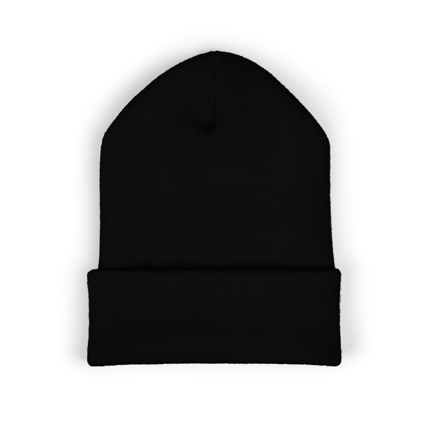 Embroidered Cross Beanie — Psalm Sundays