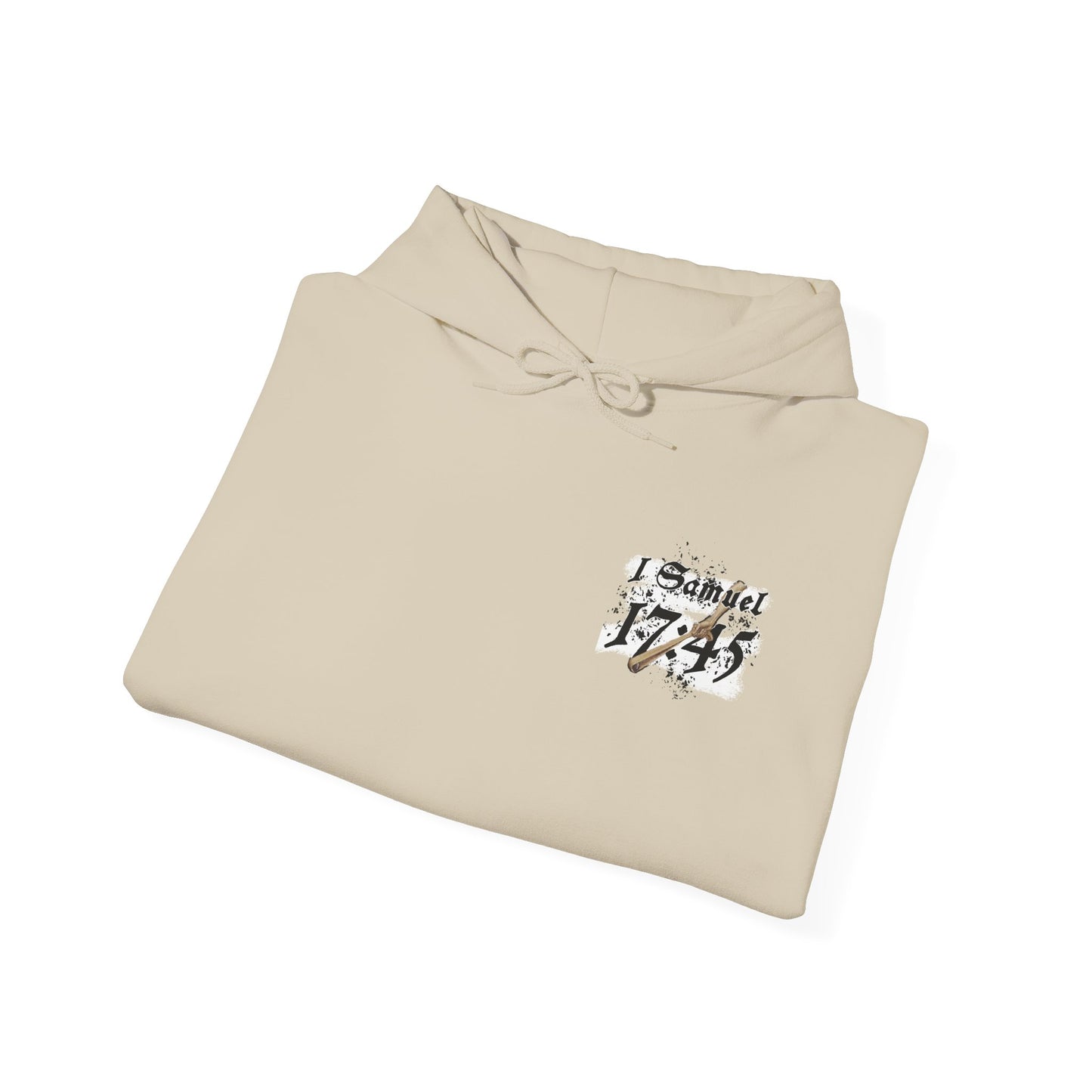 David's Victory — 1 Samuel 17:45 Hoodie