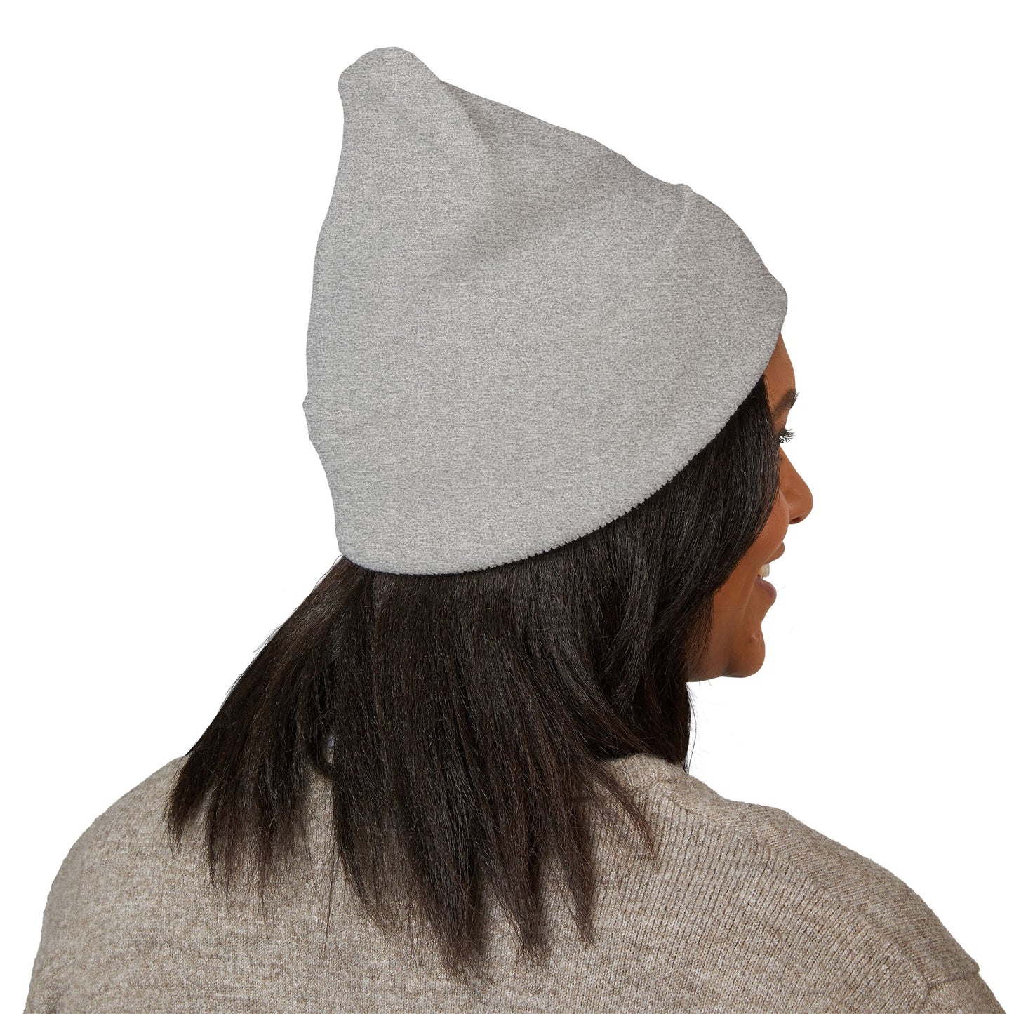Embroidered Cross Beanie — Psalm Sundays