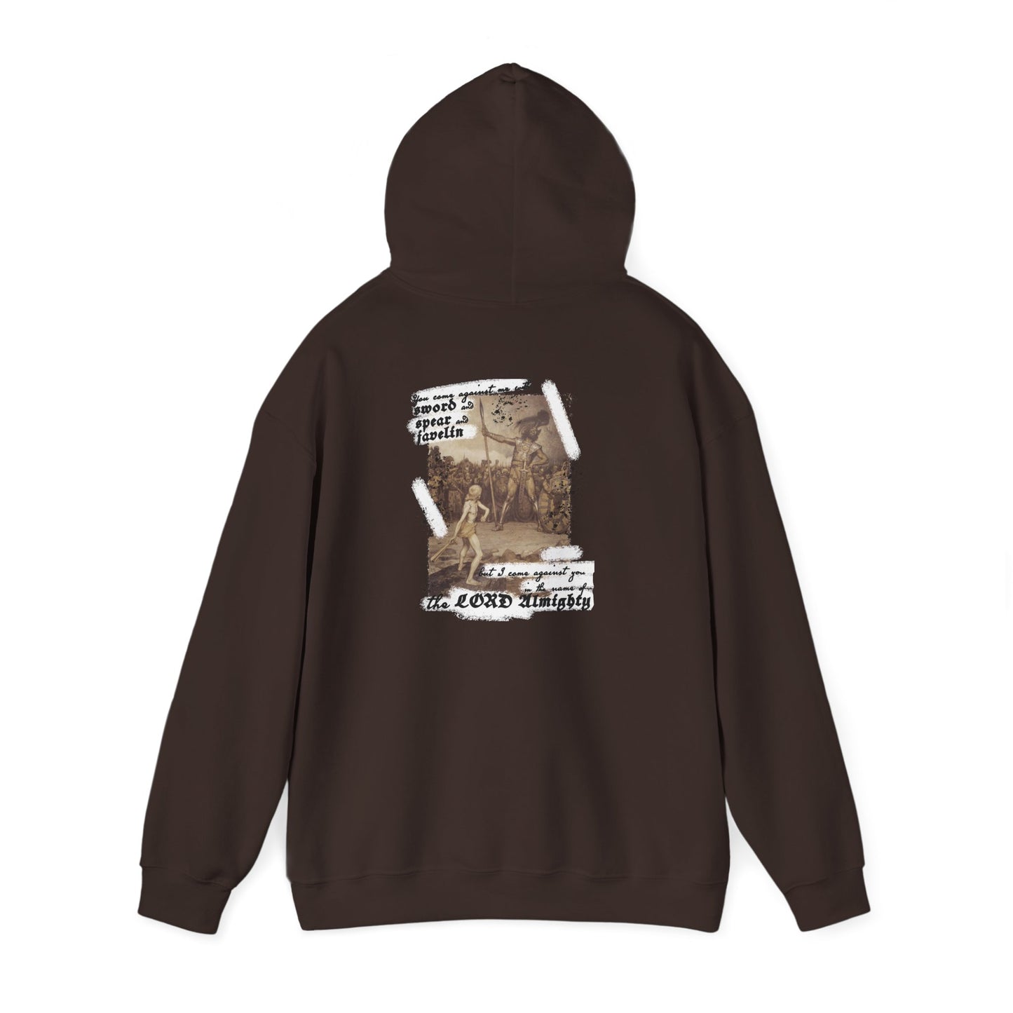 David's Victory — 1 Samuel 17:45 Hoodie