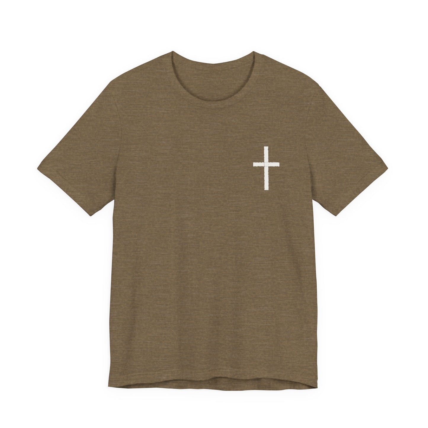Cross in Chalk — Christian Graphic Tee