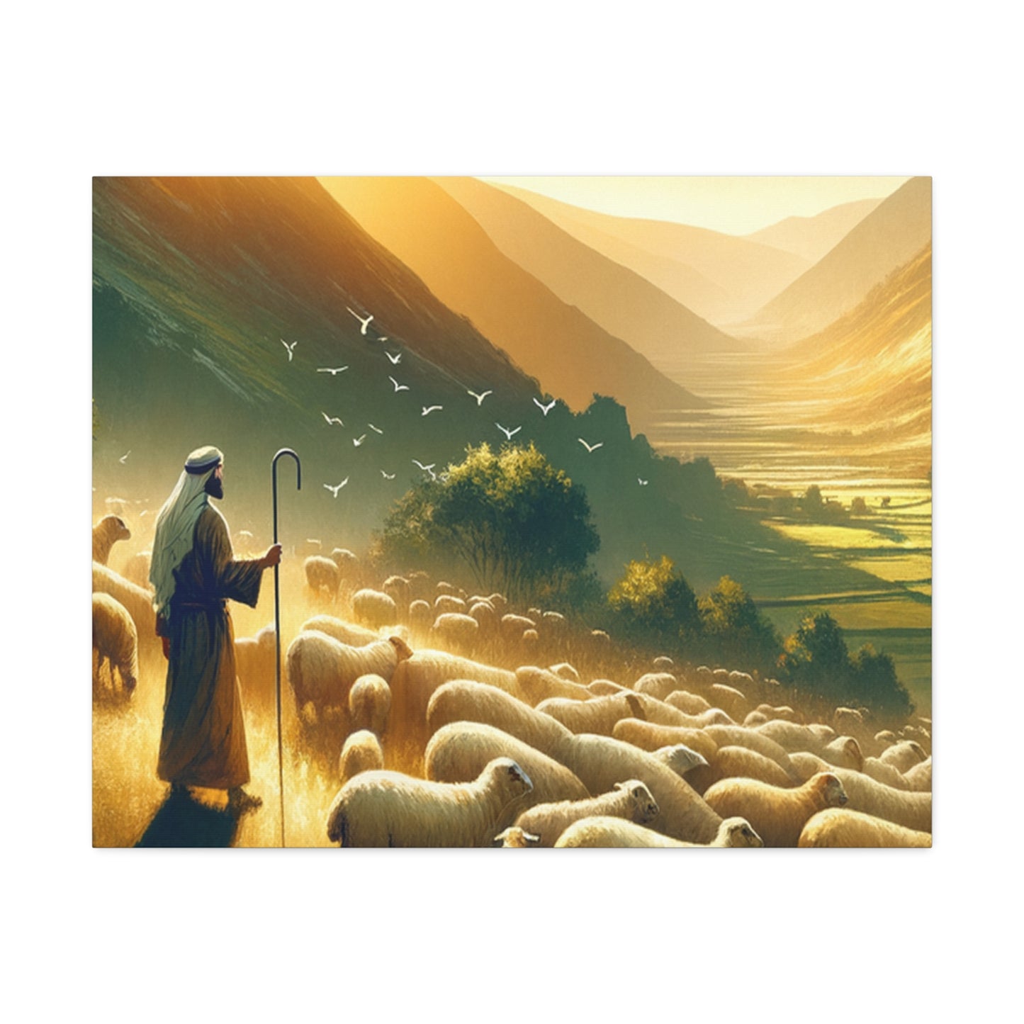 The Lord Is My Shepherd Canvas